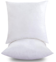 ROYALE LINENS Throw Pillow Insert - Square Pillow - Bed & Couch Pillow - Sofa Pillow Insert - Decorative Pillow Insert - Inner Cushion - Pillow & Shams Stuffer White 1 Pack Pillow Insert