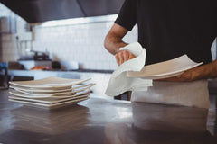 ROYALE LINENS Flour Sack Dish Towels - Kitchen Towel - Super Absorbent Flour Sack -100% Ring Spun Cotton -Tea Towels - for Embroidery, Cloth Diapers, Cheese Strainers (White - 28" X 28")