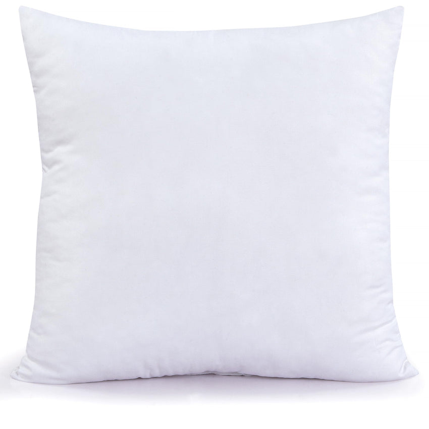 ROYALE LINENS Throw Pillow Insert - Square Pillow - Bed & Couch Pillow - Sofa Pillow Insert - Decorative Pillow Insert - Inner Cushion - Pillow & Shams Stuffer White 1 Pack Pillow Insert