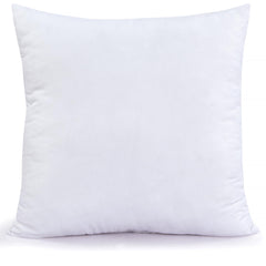 ROYALE LINENS Throw Pillow Insert - Square Pillow - Bed & Couch Pillow - Sofa Pillow Insert - Decorative Pillow Insert - Inner Cushion - Pillow & Shams Stuffer White 1 Pack Pillow Insert