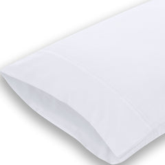 Royale Linens White Pillowcase Set of 12 - Bed Pillow Cover - 1800 Brushed Microfiber - Wrinkle & Fade Resistant - Bulk Pillow Cases - Hotel Quality Pillow Case 12 Pack (White)