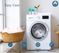 400 Thread Count 100% American Grown Cotton Flat Sheet - Cooling Sheets - Sheets - Luxury Sateen Weave - Flat Sheet Sold Separately - Soft Pink Flat Sheet Only ( Kyoto Blush)