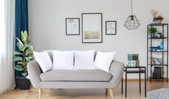 ROYALE LINENS Throw Pillow Insert - Square Pillow - Bed & Couch Pillow - Sofa Pillow Insert - Decorative Pillow Insert - Inner Cushion - Pillow & Shams Stuffer White 1 Pack Pillow Insert