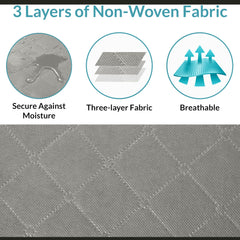 Royale Large Capacity Clothes Storage Bag Organizer with Strong Handle - 90L Fabric Bag- Zipper Closure - Storage Container for Organizing Bedroom, Closet, Clothing, Comforter with Clear Window