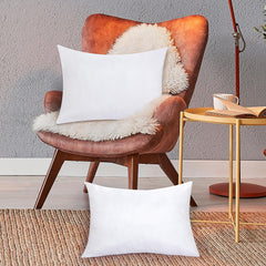 ROYALE LINENS Throw Pillow Insert - Square Pillow - Bed & Couch Pillow - Sofa Pillow Insert - Decorative Pillow Insert - Inner Cushion - Pillow & Shams Stuffer White 1 Pack Pillow Insert