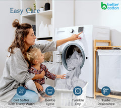 Royale Linens 400 Thread Count 100% American Grown Cotton Fitted Sheet - All Around Elastic Fitted Sheet - Luxury Sateen Weave - Snug Fit Bottom Sheet Fit Up to 16" (Spanish Silver)