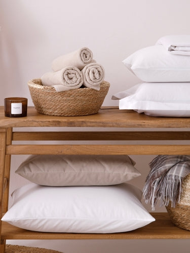 “Feel the difference, night after night.” We know the secret to a perfect night’s sleep starts with the right bedding. Our sheets, duvet covers and pillowcases are designed to deliver a level of softness and breathability that makes every sleep feel like a luxury experience.