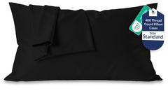 400TC cotton pillow Mid Night Black