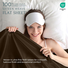 400TC cotton flat Egyptian Camel
