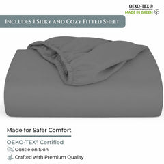 400TC cotton fitted Twin