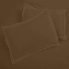 ROYALE LINENS White Duvet Cover - Duvet Cover Set - 3 Piece Double Brushed Duvet Covers with Zipper Closure, 1 Duvet Cover and 2 Pillow Shams