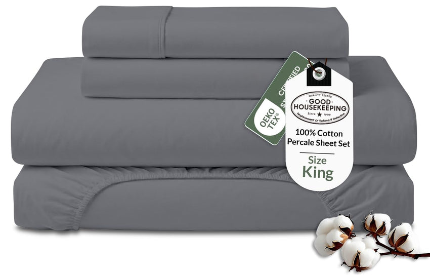 Royale Linens 200 thread count cotton sheet set