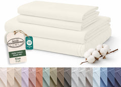 Royale Linens 144 thread Count 100% Cotton Sheet Set