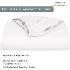 400TC cotton fitted Twin