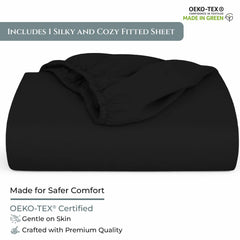 400TC cotton fitted Twin