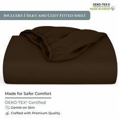 400TC cotton fitted Twin