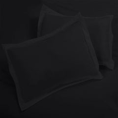 ROYALE LINENS White Duvet Cover - Duvet Cover Set - 3 Piece Double Brushed Duvet Covers with Zipper Closure, 1 Duvet Cover and 2 Pillow Shams