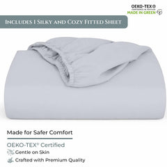 400TC cotton fitted Twin