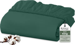 organic cotton fitted sheet 200 thread count percale weave
