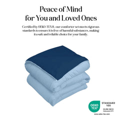 Royale comforter Navy & Lake Blue