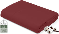 200TC cotton flat sheet Red - image 11