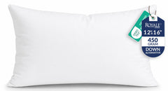 Royale Linens white throw pillow insert