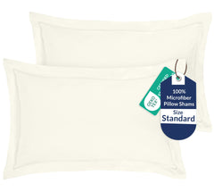 Ivory pillow shams image 13