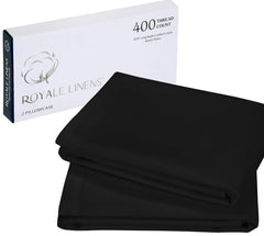 400TC cotton pillow Mid Night Black