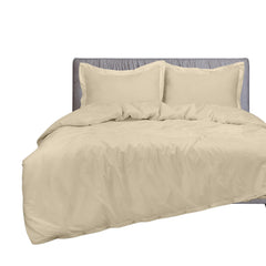 Button duvet cover Sand image 10