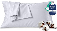 400TC cotton pillow Silver