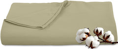 Royale Linens 300 Thread Count 100% Long Staple Combed Cotton Flat Sheet - Super Soft - Top Sheet - Breathable, Cool & Crisp Percale Flat Sheet Only