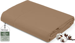 200TC cotton flat sheet Chocolate - image 14