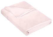 400 Thread Count 100% American Grown Cotton Flat Sheet - Cooling Sheets - Sheets - Luxury Sateen Weave - Flat Sheet Sold Separately - Soft Pink Flat Sheet Only ( Kyoto Blush)