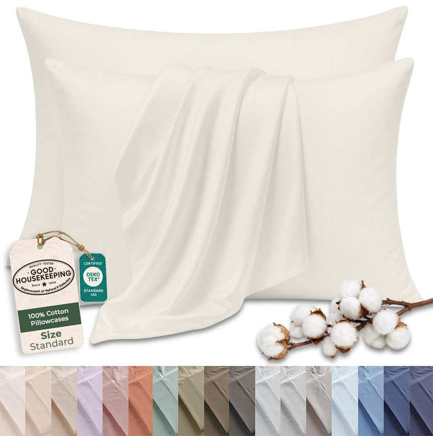 144TC cotton pillowcases Sand