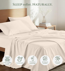 144TC cotton flat sheet Sand