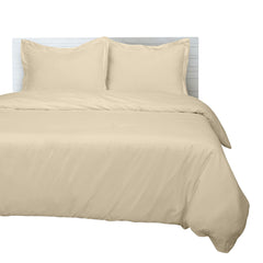 Button duvet cover Sand image 1