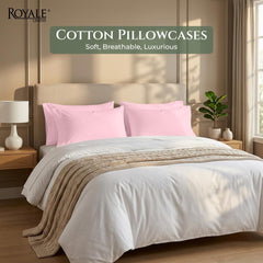 144TC cotton pillowcases Pink