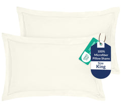 Ivory pillow shams image 11