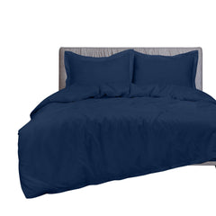 Button duvet cover Navy image 10