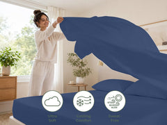 Royale Linens 144 thread Count 100% Cotton Sheet Set