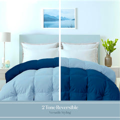 Royale comforter Navy & Lake Blue