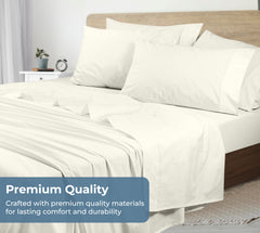 Royale Linens 200 thread count cotton sheet set