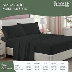 Royale Linens 144 thread Count 100% Cotton Sheet Set