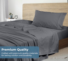 Royale Linens 200 thread count cotton sheet set