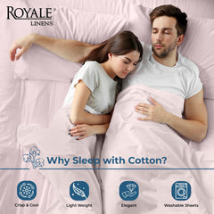 200TC cotton flat sheet Lavendar - image 3