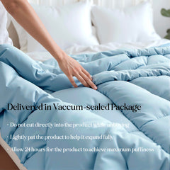Comforter Navy & Lake Blue image 7