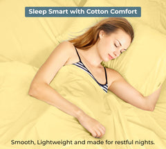 200TC cotton flat sheet Yellow - image 9