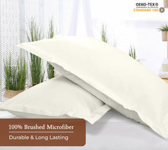Ivory pillow shams image 4