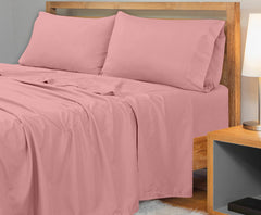 Royale Linens 300 Thread Count 100% Long Staple Combed Cotton Flat Sheet - Super Soft - Top Sheet - Breathable, Cool & Crisp Percale Flat Sheet Only