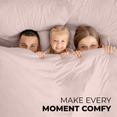ROYALE LINENS - 4 Piece Bed Sheet - Soft Brushed Microfiber 1800 Bedding Set - 1 Fitted Sheet, 1 Flat Sheet, 2 Pillow case - Wrinkle & Fade Resistant Luxury Sheet Set (Pink)